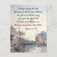 Éphésiens 1:17 Esprit de sagesse et de révélation