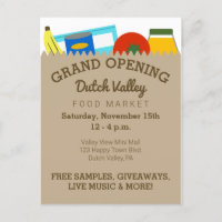 Épicerie Grand ouverture du marché alimentaire