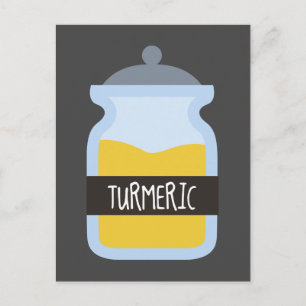 Carte Postale Épices jaunes tumorales