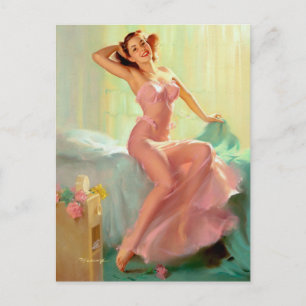 Carte Postale Épingle du soleil du matin vers le haut