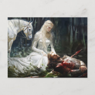 Carte Postale Épopée héroïque du trésor des Nibelungen. Siegfrie