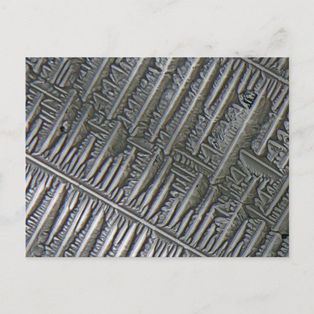 Carte Postale Épsomite au microscope (Devant)