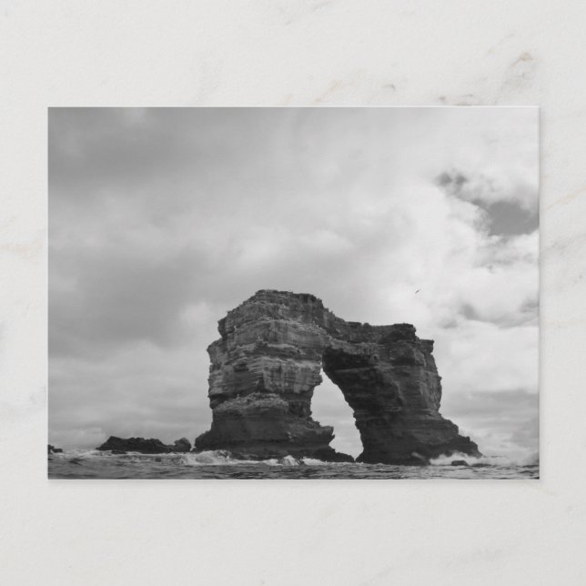 Carte Postale Equateur, Îles Galapagos, Île Darwin, Vagues (Devant)