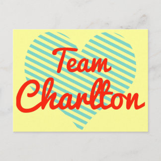 Carte Postale Équipe Charlton