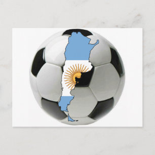 Carte Postale Équipe d'Argentine