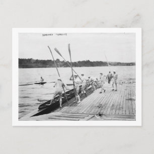 Carte Postale Équipe de remorquage de l'Université Harvard Photo