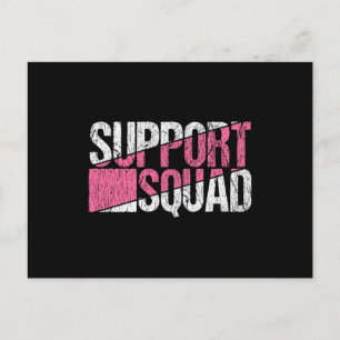 Carte Postale Équipe de soutien aux familles de sensibilisation 