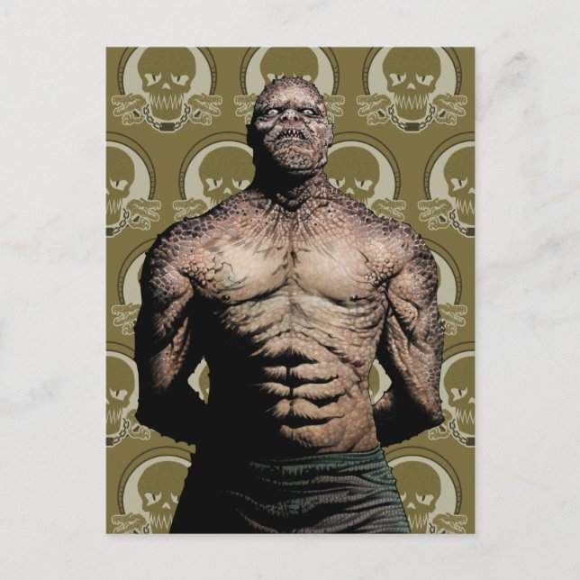 Carte Postale Équipe de suicide | Killer Croc Comic Livre Art (Devant)