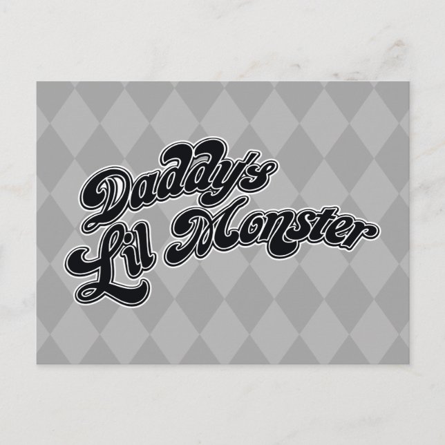 Carte Postale Équipe de suicide | Le monstre Lil de papa (Devant)