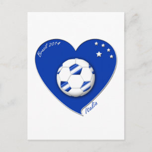 Carte Postale Équipe d'Italie de football. Fútbol de "ITALIA" 20
