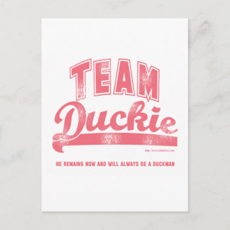 Carte Postale Équipe Duckie
