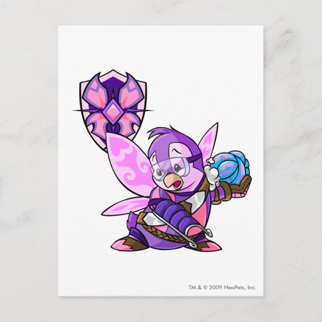 Carte Postale Équipe Faerieland Capitaine 1 (Devant)