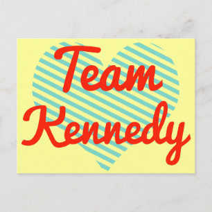 Carte Postale Équipe Kennedy