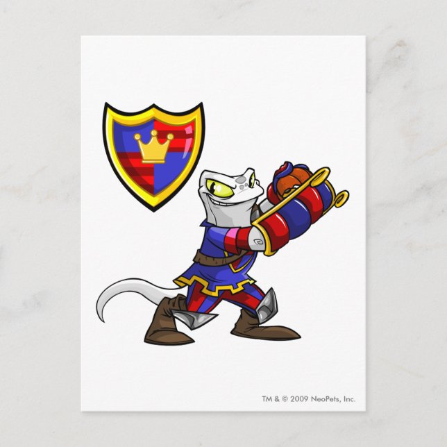 Carte Postale Équipe Meridell Capitaine 1 (Devant)