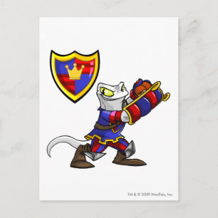 Carte Postale Équipe Meridell Capitaine 1