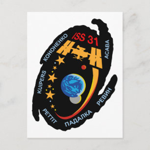 Carte Postale Équipes d'expédition à l'ISS :  Expédition 31