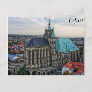 Carte Postale Erfurt, Allemagne