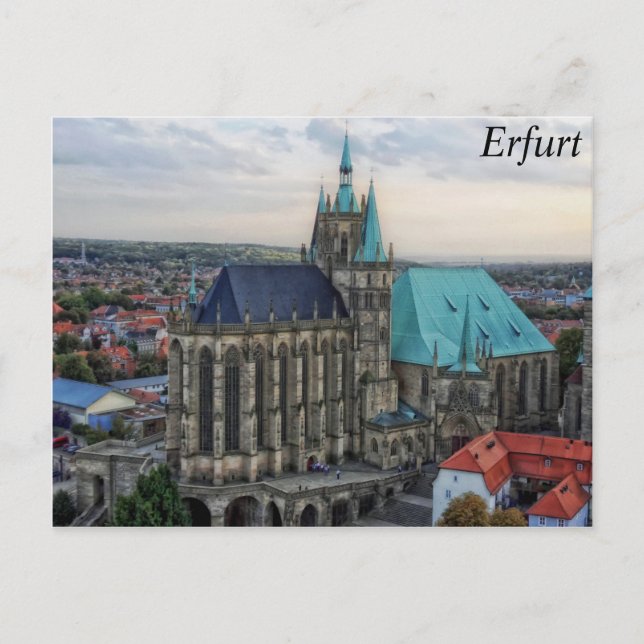 Carte Postale Erfurt, Allemagne (Devant)