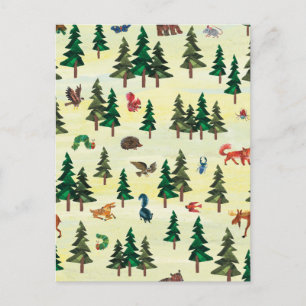 Carte Postale Eric Carle   Prêt pour le Motif de loisirs foresti