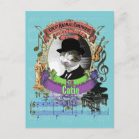 Erik Catie Cat Animal Composer Satie Spoof