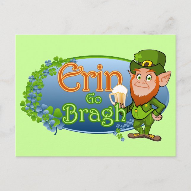 Carte Postale Erin Go Bragh (Ver 2) (Devant)