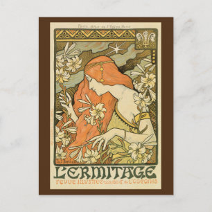 Carte Postale Ermitage Art nouveau
