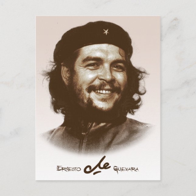 Carte Postale Ernesto Che Guevara Smile (Devant)