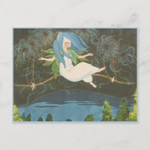 Carte Postale Ernst Kreidolf Vintage Flower Tale