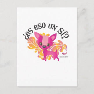 Carte Postale Es Eso un SI ?