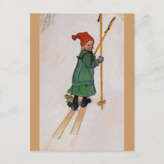 Carte Postale Esbjorn sur Skis 1905