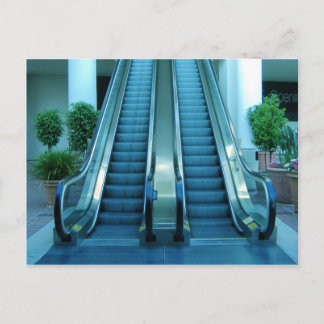 Carte Postale escalator
