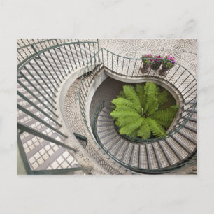 Carte Postale Escalier en colimaçon à l'Embarcadero Center