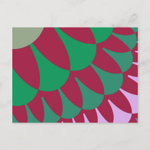 Carte Postale Escaliers aux fraises