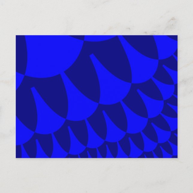 Carte Postale Escaliers bleus (Devant)
