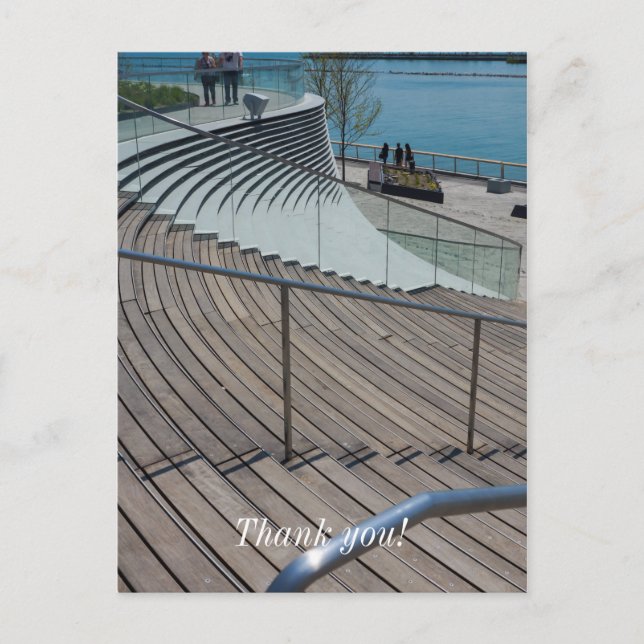Carte Postale Escaliers de Navy Pier (Devant)