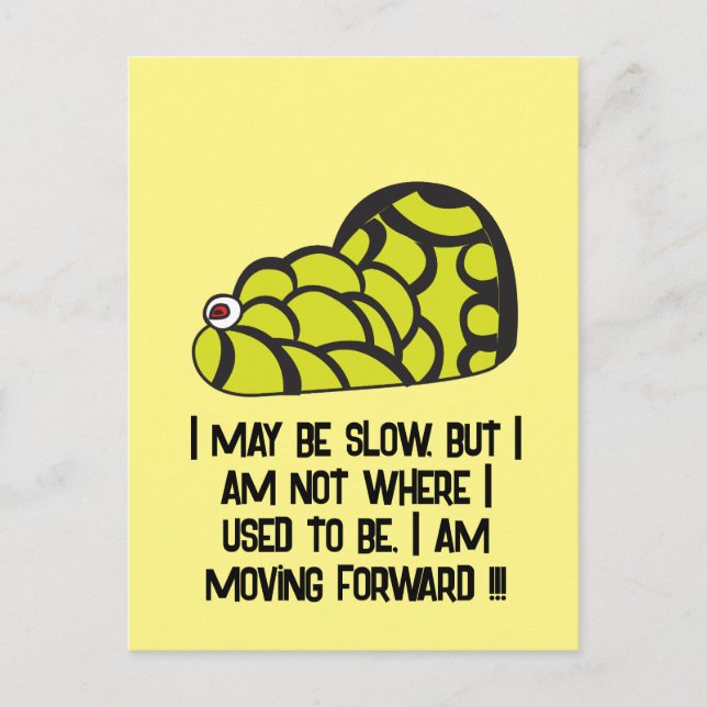 Carte Postale Escargot (Devant)