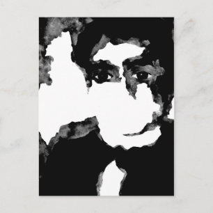 Carte Postale espace gris. jjp.