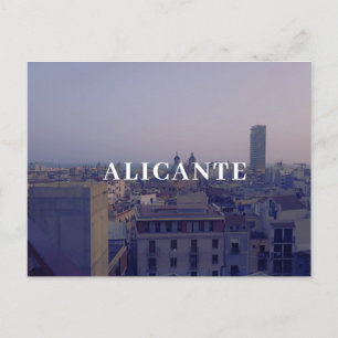 Carte postale Espagne Alicante