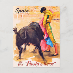 Carte Postale Espagne, Arène de tauromachie