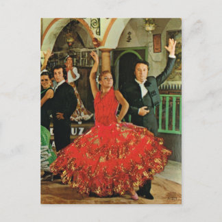 Carte Postale Espagne, Danseurs de flamenco