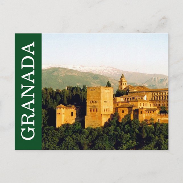 Carte Postale espagne de grenade (Devant)