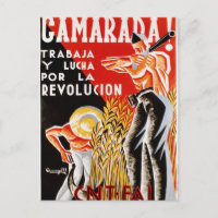 Espagne guerre civile CNT-FAI poster original 1936
