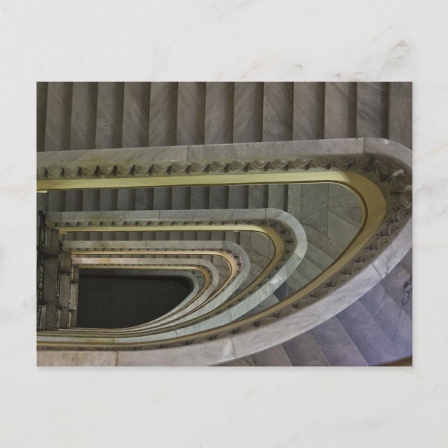Carte Postale Espagne, Madrid, Circulo de Bellas Artes, escalier (Devant)