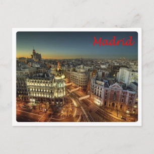 Carte Postale Espagne - Madrid - Ville