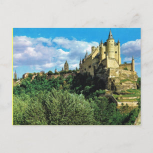 Carte Postale Espagne vintage,    Segovia El Alchzar