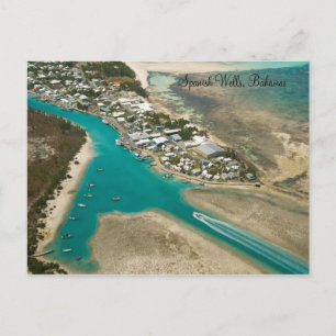 Carte postale espagnole Wells, Bahamas