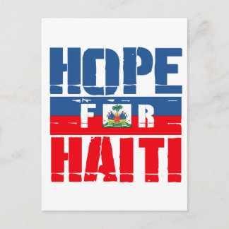 Carte Postale Espoir pour le Haïti