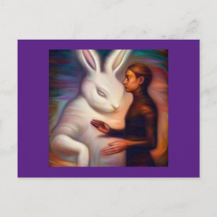 Carte Postale Esprit Animal Lapin 1