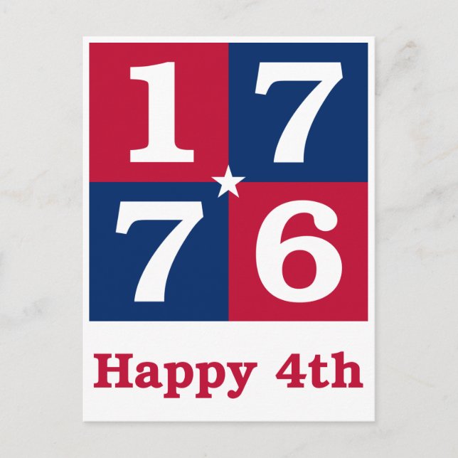 Carte Postale Esprit De 1776 (Devant)