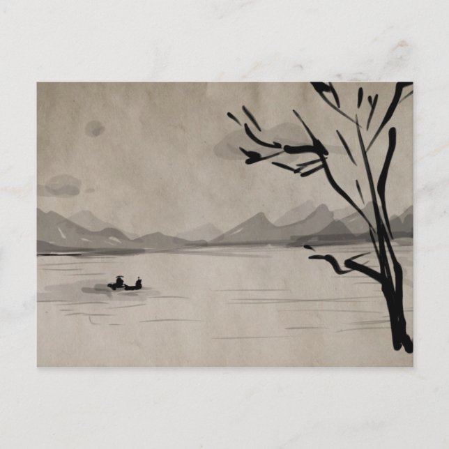 Carte Postale Esprit Pacifique (Devant)